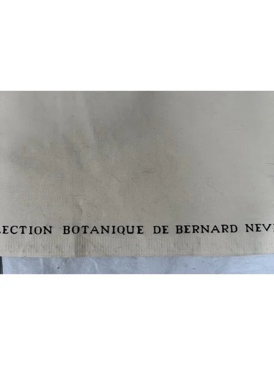 Vintage Fabric 55”x56” Nakai Romanex de Boussac Bernard Botanical 1985 France - Picture 14 of 16